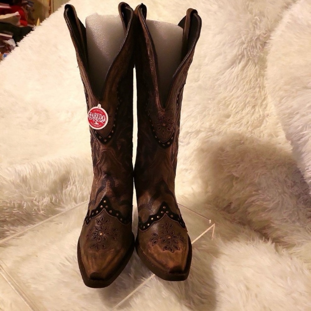 Wide calf Laredo boots